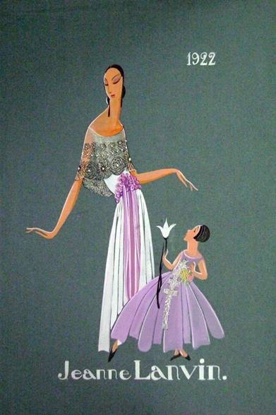 <strong>LANVIN｜アーカイブ資料をオンラインにて一挙公開</strong>　1922-Femme&Enfant