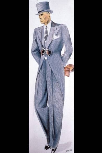<strong>LANVIN｜アーカイブ資料をオンラインにて一挙公開</strong>　1939-homme-cost-tight