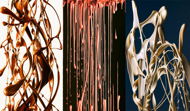 「ル ショコラ ドゥ アッシュ」の辻口博啓氏と写真家 石川寛氏のコラボレーション作品