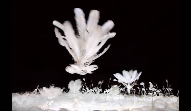 <strong>ART｜最先端テクノロジーアートのショーケース「MEDIA AMBITION TOKYO 2014」</strong>　Lifelog_グライダー、Secret Garden　小松宏誠