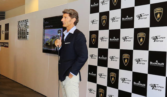 アウトモビリ・ランボルギーニ代表兼CEOのステファン・ヴィンケルマン氏