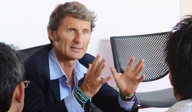 アウトモビリ・ランボルギーニ代表兼CEOのステファン・ヴィンケルマン氏