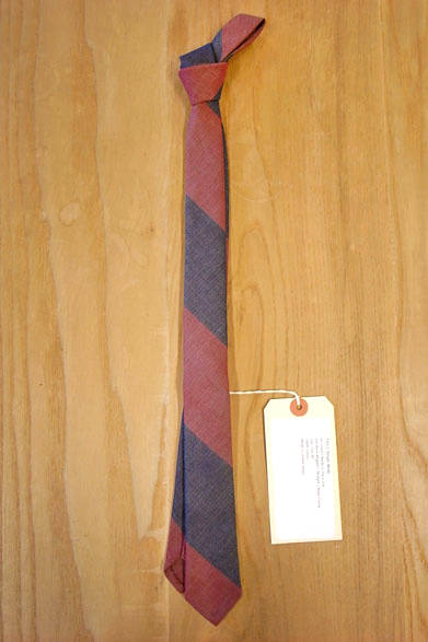 Stripe Wide Tie 2万2000円