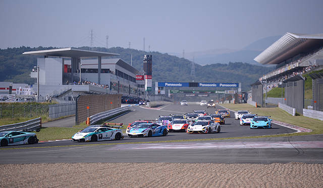 昨年夏、富士スピードウェイで開催された「ランボルギーニ ブランパン スーパートロフェオ アジアシリーズ」