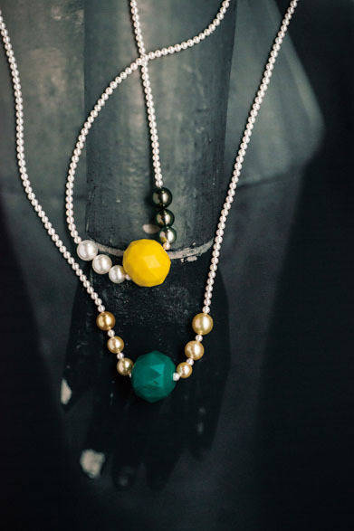 <strong>iberi｜イベリー</strong>　2014年デビューコレクション　Blance Necklace 各20万円