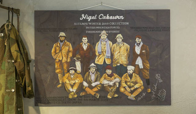 <strong>Nigel Cabourn｜ナイジェル・ケーボン</strong>　直営旗艦店「Nigel Cabourn, THE ARMY GYM」