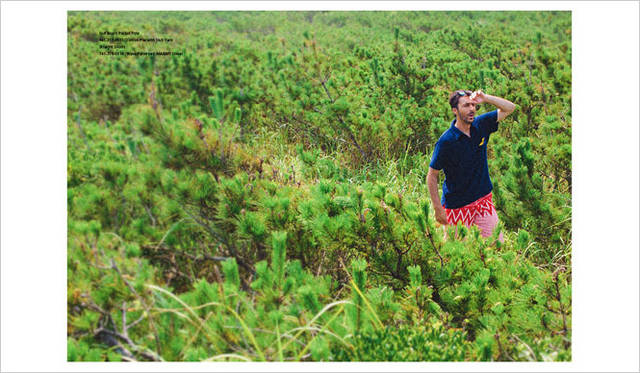 Surf Board Pocket Polo 1万5750円、Straight Shorts 2万2050円