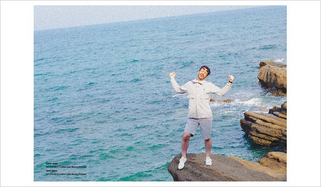 Guide Jacket 4万8300円、Swim Shorts 1万9950円