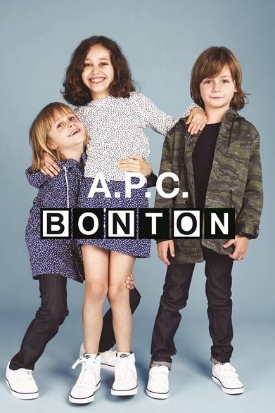 <strong>A.P.C.｜アー・ペー・セーとボントンがキッズ向けカプセルコレクション</strong>　