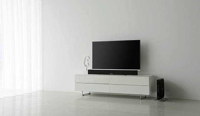 50インチTVとの組み合わせ例