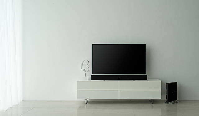 50インチTVとの組み合わせ例