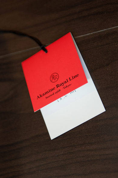 <strong>MARGARET HOWELL｜マーガレット・ハウエル</strong>　「Akamine Royal Line」の服地