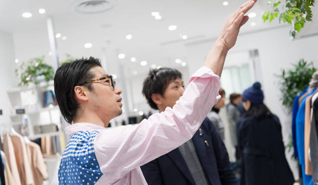 <strong>STUDIOUS｜ステュディオス</strong>　「STUDIOUS WOMENS 渋谷PARCO店」にて