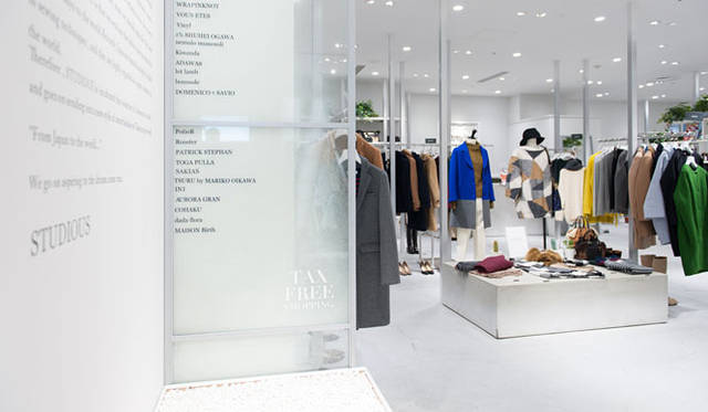<strong>STUDIOUS｜ステュディオス</strong>　「STUDIOUS WOMENS 渋谷PARCO店」