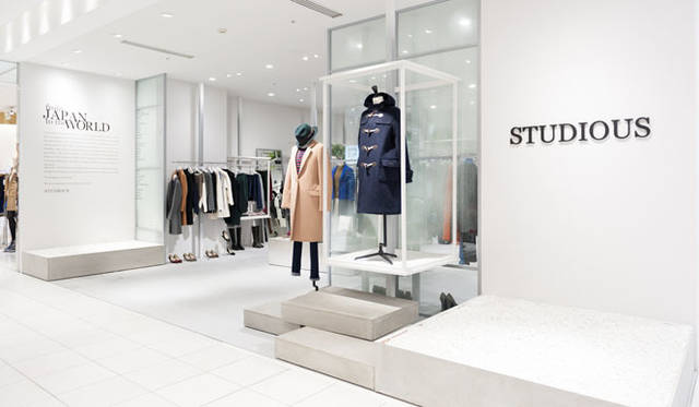 <strong>STUDIOUS｜ステュディオス</strong>　「STUDIOUS WOMENS 渋谷PARCO店」