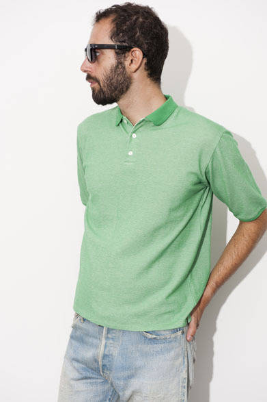 Polo Shirts 1万6000円、Eye Wear collaborated with “BLANC..” 2万2000円