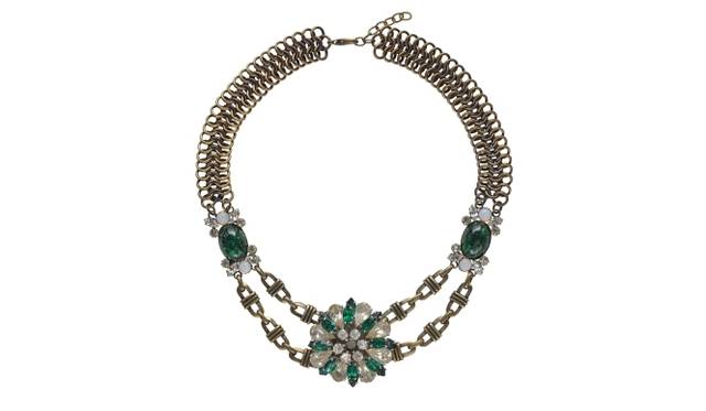 <strong>ADER｜アデルが伊勢丹新宿店に直営店オープン</strong>　ネックレス　4万6000円（税抜き）