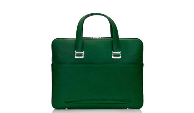 ボードン ブライト コレクション「スリム シングルジップ ブリーフケース」[W36.5×H28.5×D5cm]10万9200円