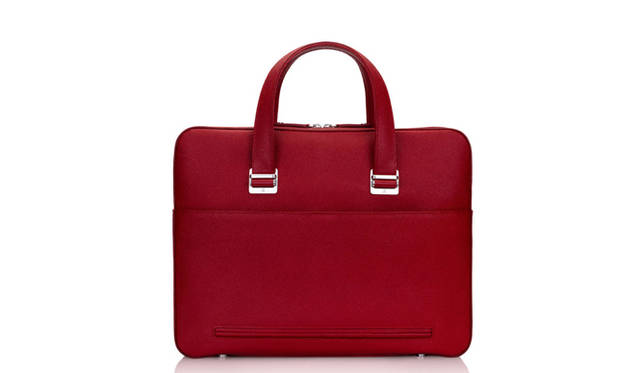 ボードン ブライト コレクション「スリム シングルジップ ブリーフケース」[W36.5×H28.5×D5cm]10万9200円