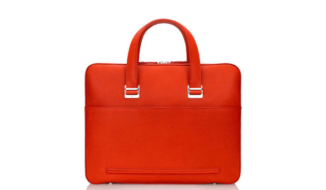 ボードン ブライト コレクション「スリム シングルジップ ブリーフケース」[W36.5×H28.5×D5cm]10万9200円