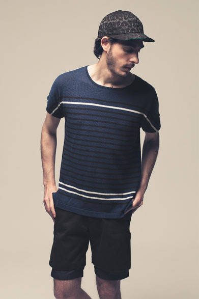 KNIT-SHIRT 1万5000円、SHORT PANTS 1万9800円、CAP 6300円