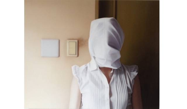 <strong>ART FAIR TOKYO 2014｜アートフェアの核となるセクションとパートナーブースの魅力を公開！</strong>　橋爪彩　Sai Hashizumeinnocence, ignorance and insanity2013 100x80.3cm パネルにエマルジョン地、油彩oil on emulsionground