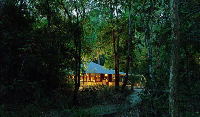 <strong>Amanresorts｜アマンリゾーツ</strong>　「アマンワナ（Amanwana）」　Jungle Tent　© Amanresorts