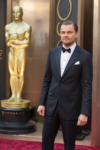 <strong>第86回 アカデミー賞レッドカーペットスナップ</strong>　Leonardo Dicarpio｜　レオナルド・ディカプリオ