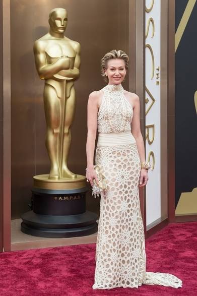 <strong>第86回 アカデミー賞レッドカーペットスナップ</strong>　Portia de Rossi｜ポーシャ・デ・ロッシ<br />ドレス：ナイーム カーン