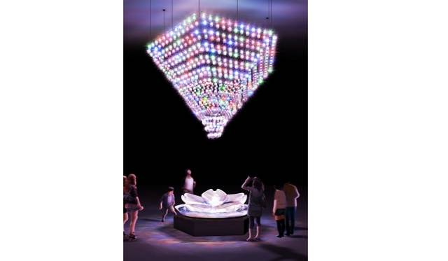 <strong>EVENT｜『江戸桜ルネッサンス＆夜桜うたげ』コレド室町で開催 </strong>　江戸桜リウム（イメージ）