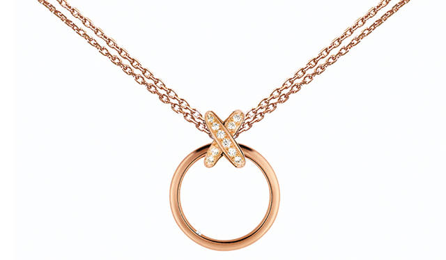 リアン・ドゥ・ショーメ”プルミエ・リアン ペンダント[PG×ダイヤモンド]32万9700円