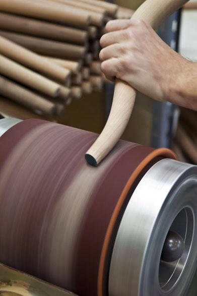 工房での製作の様子