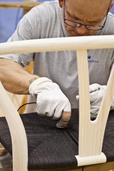 工房での製作の様子