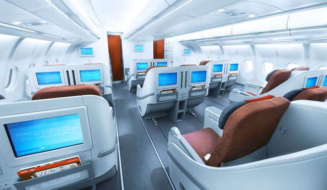 <strong>Garuda Indonesia｜ガルーダ・インドネシア航空</strong>　エグゼクティブクラス