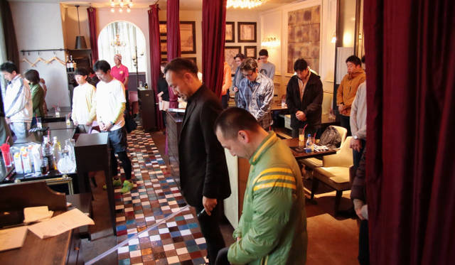 そして14時46分、約1分間の黙祷を捧げた