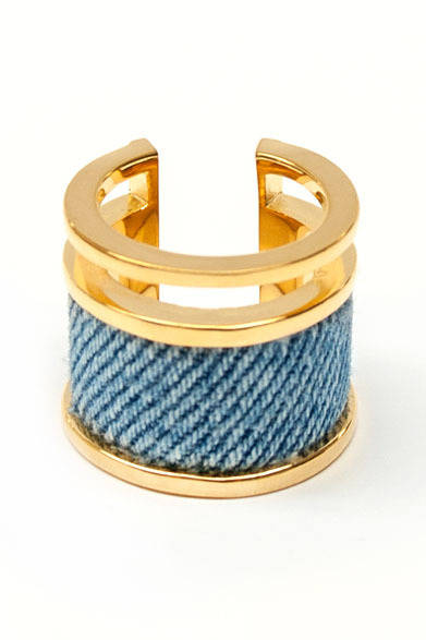 <strong>AMBUSH®｜アンブッシュ</strong>　阪急メンズ大阪限定デニムアイテム「DENIM GUARD RING」1万7600円