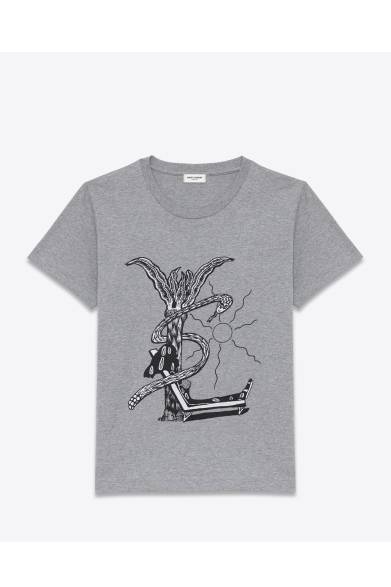 <strong>SAINT LAURENT｜アーティストコラボレーションTシャツ発売</strong><br /><br />MALIBU BARBARA<br />価格｜3万5000円<br /><br />COURTESY OF SAINT LAURENT
