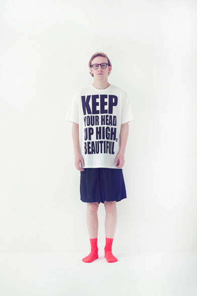 Tシャツ9500円、ショーツ2万7000円（ともに税抜価格）