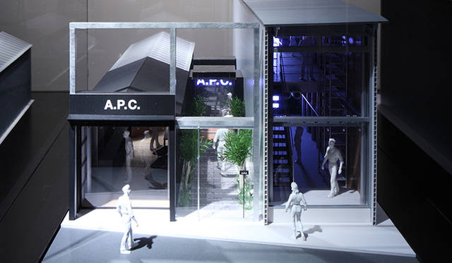 A.P.C. DAIKANYAMA HOMME　※写真は前回会場風景