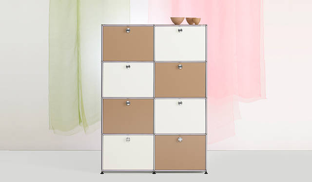 USM ベージュ×ピュアホワイト