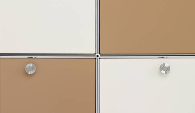 USM ベージュ×ピュアホワイト