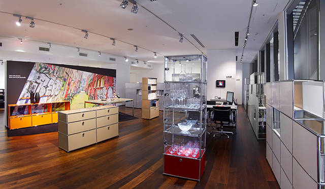 USMモジュラーファニチャーショールーム 内観