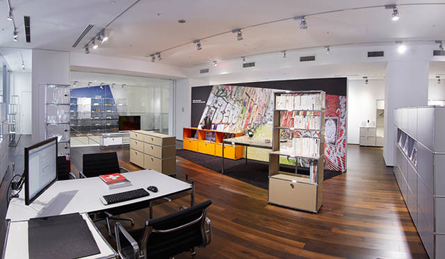 USMモジュラーファニチャーショールーム 内観