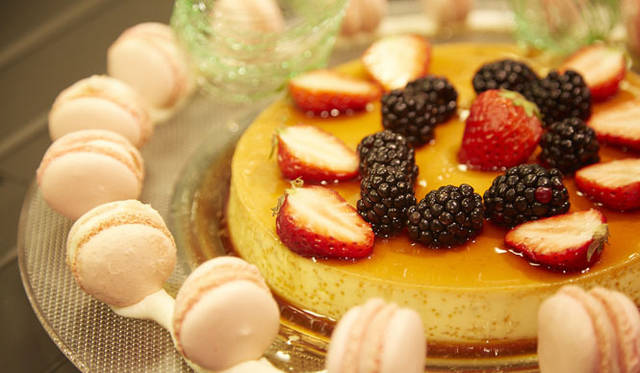 デザートまでメニュー満載