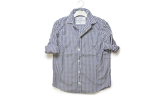 メンズ　ギンガムチェックシャツ「PAUL」　2万2000円（税抜き）