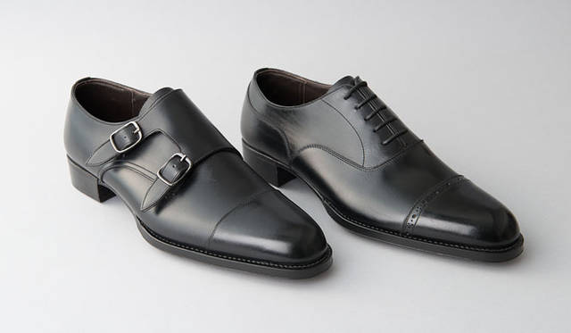 大塚製靴のレーベル「大塚商店」。グッドイヤーマッケイ製法が特徴。各5万6000円（大塚商店）