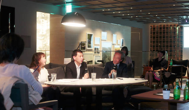 <strong>LEXUS｜レクサス　インテリアスタイリスト 作原文子×『暮しの手帖』編集長 松浦弥太郎<br />「レクサス」によるワークショップ第7弾「モノと暮らしのいい関係」</strong><br /><br />モノ選びに対する考えついて意見を交わす3人。過去の失敗談には笑いが起きる場面も