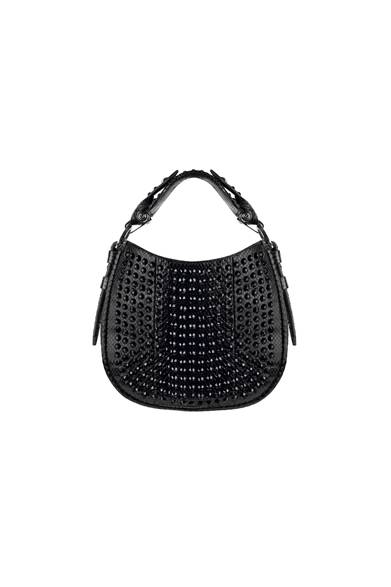 <strong>GIVENCHY BY RICCARDO TISCI｜オブセディアに2種類の新作バッグが仲間入り</strong><br /><br />オブセディア ホーボー ミニ<br />カラー｜ブラック<br />サイズ｜W22×H18×D7cm<br />価格｜53万円