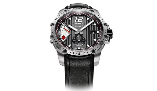 SUPERFAST POWER CONTROL｜スーパーファスト パワーコントロール<br />ケース径45mm、SSケース、自動巻き、自社製キャリバー「Chopard 01.02-M」、価格103万円