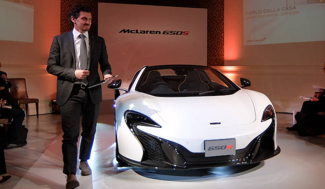 マクラーレン・オートモーティブの最高技術責任者カルロ・デラ・カーサ氏